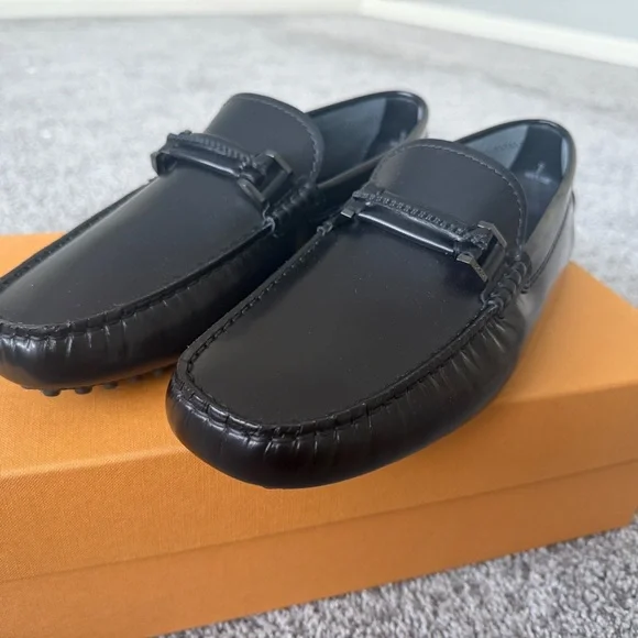 BRAND NEW! Tod\'s Elegant Black Leather Loafers Man BLACK Loafers in Leather XXM26C0CO50AKT8MB999 | Tods main image 4